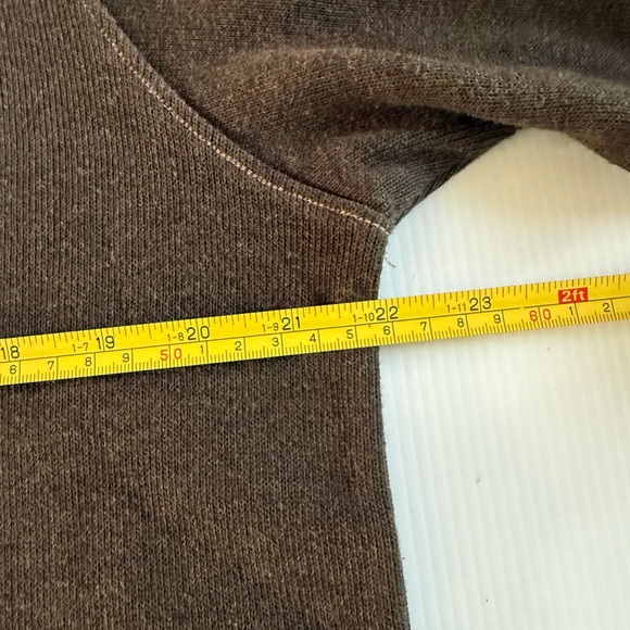 Tiger Woods Collection Half Zip Pullover Sweater Men’s Size Medium Color Brown - Picture 7 of 9